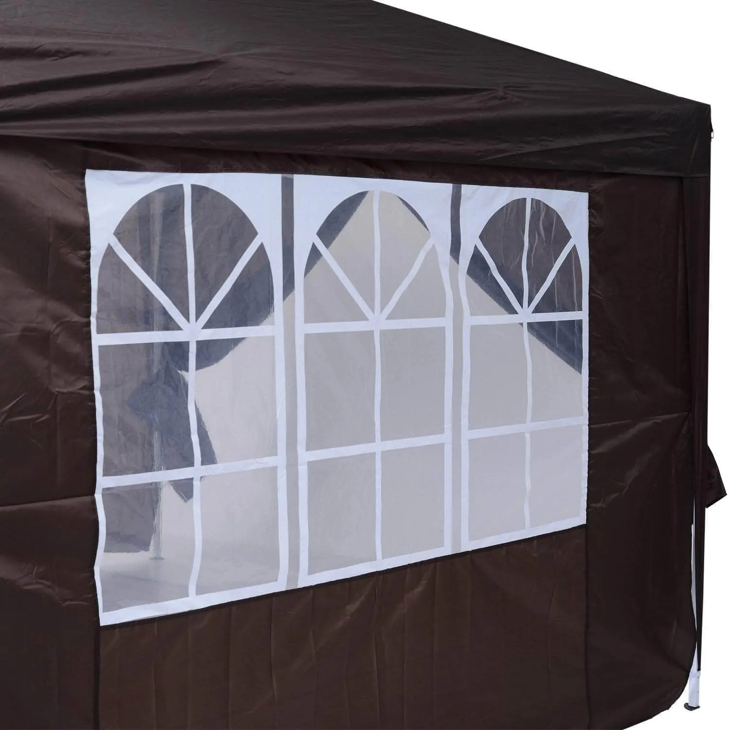 10ft x 10ft Gazebo Canopy Portable Outdoor Folding Pop Up Tent - Available in 2 Colours