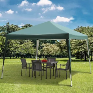 3 X 3m Pop Up Gazebo Canopy - Green