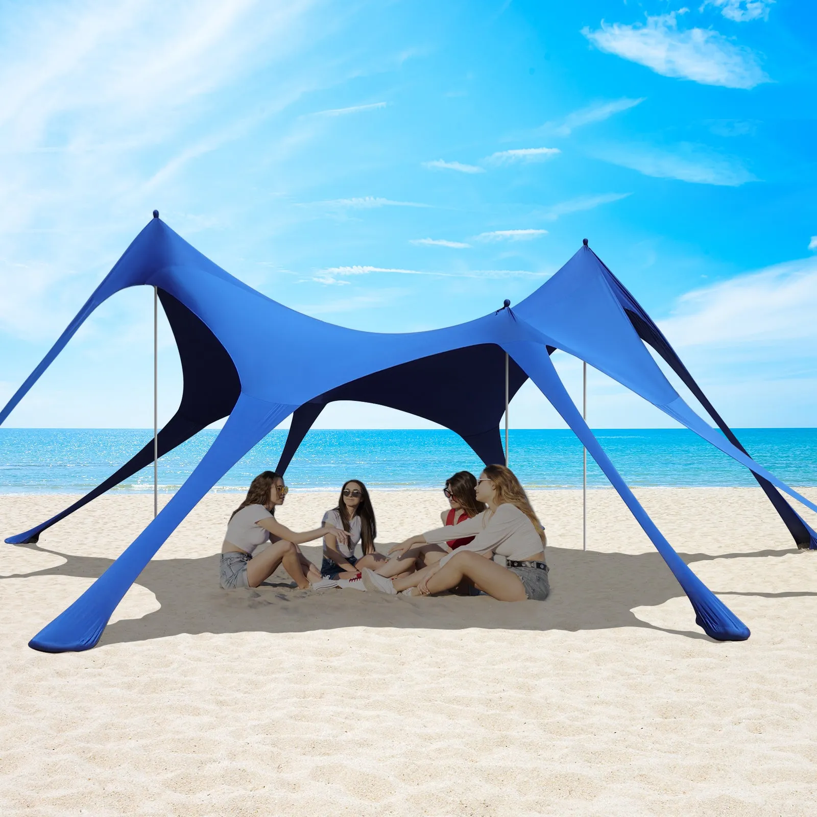 Beach Tent Sun Shelter UPF50  20×13FT OD750