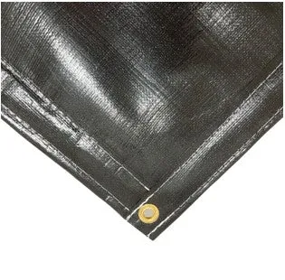 Black Insulated Poly Tarp 6' x 30'