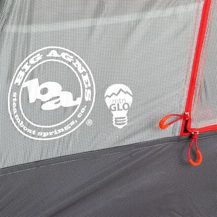 Copper Spur HV UL2 MtnGLO Tent: 2 Person, 3 Season Big Agnes, Silver/Gray