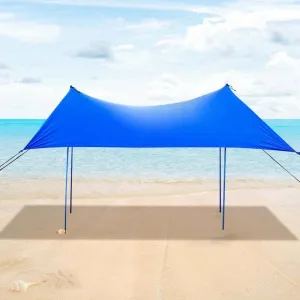 GrandShoppersHub  7' x 7' Family Beach Tent Canopy Sunshade