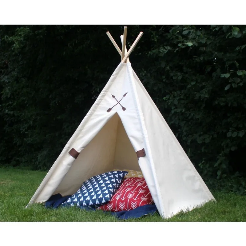 Kids Play Tent Friendship Tip Top Teepee, Can Include Window, Four Sizes