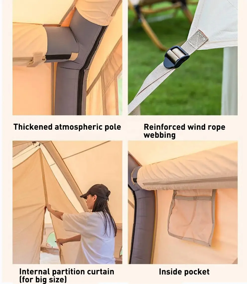 Lightweight Air Tent Camping Outdoor Quick Inflatable Wall Tents for Camping