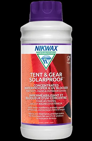 Nikwax Tent and Gear Solarproof Concentrate