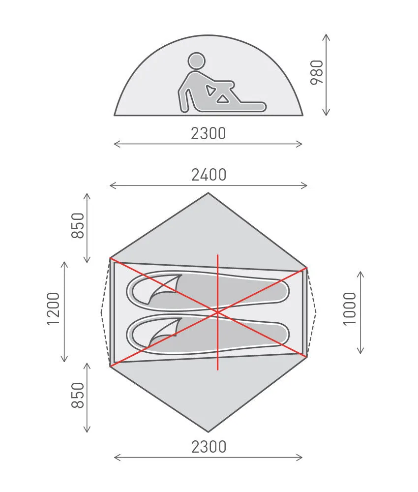 One Planet Goondie 2 Tent