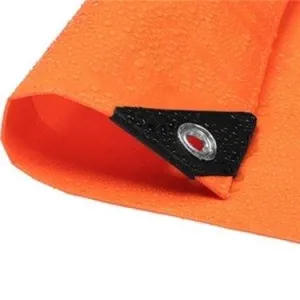 Orange Poly Tarp 8' x 10'