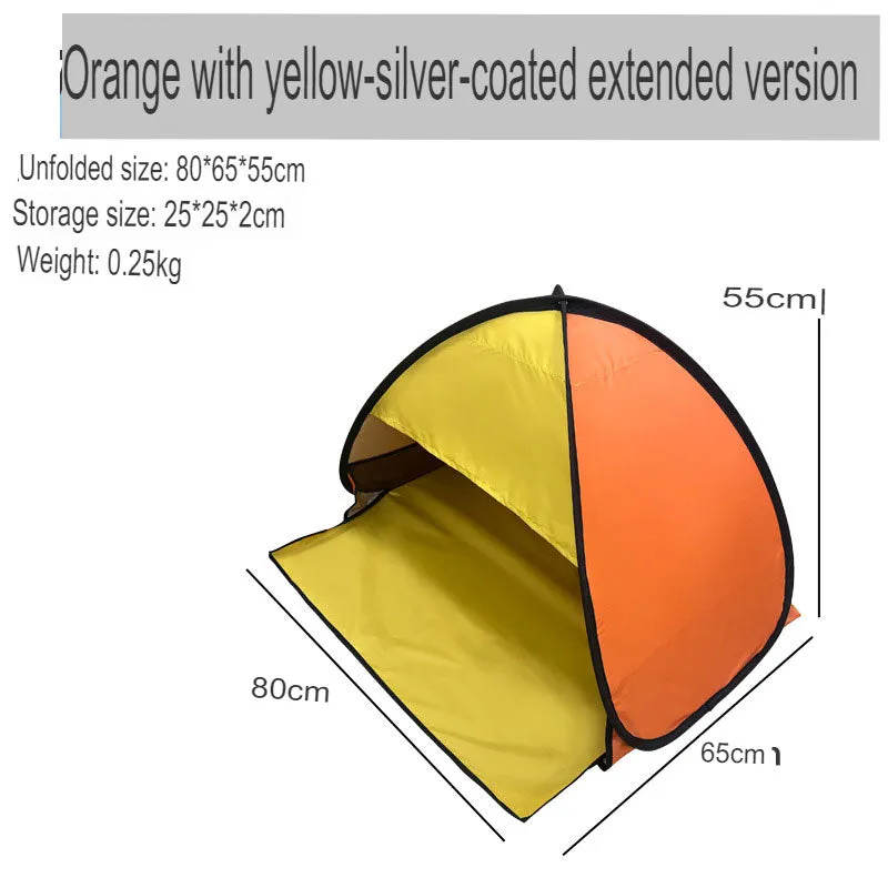 Popular tent outdoor automatic quick-opening beach sunshade ready.