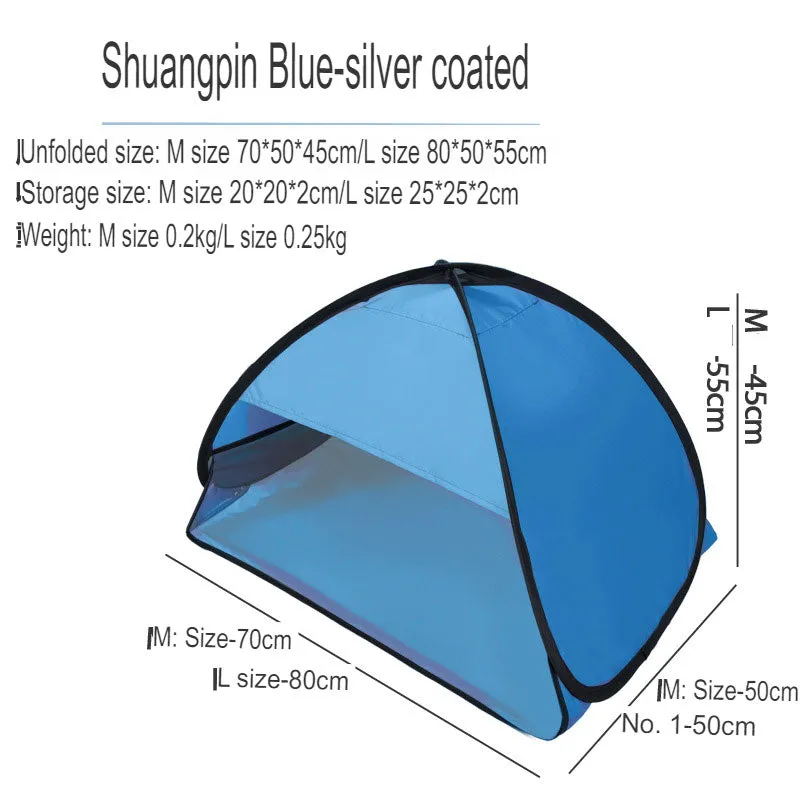 Popular tent outdoor automatic quick-opening beach sunshade ready.