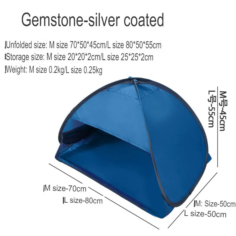 Popular tent outdoor automatic quick-opening beach sunshade ready.