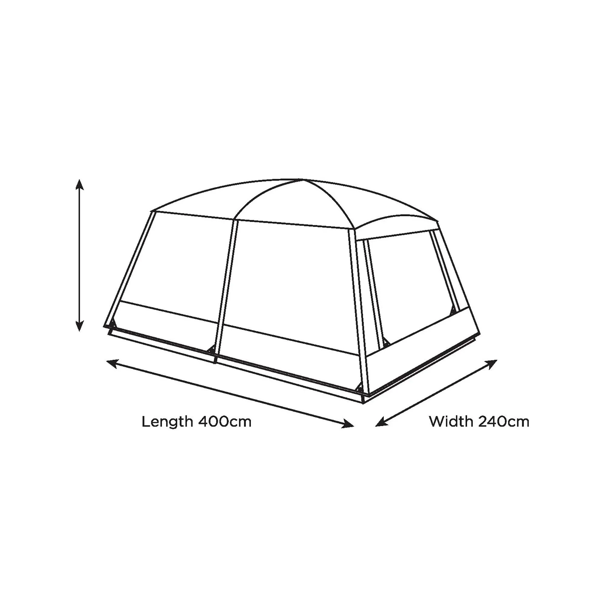 Quest Outdoors Cabin 8 Tent