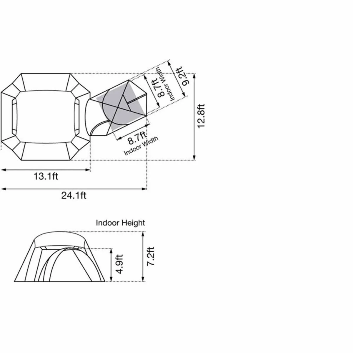 Snow Peak Entry Pack TS Tent