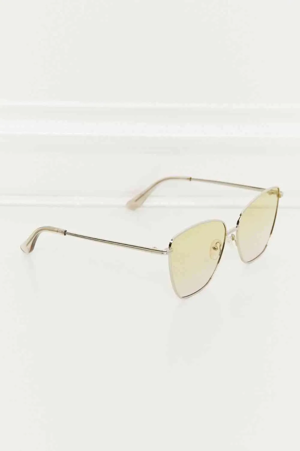 TEEK - Lemon Metal Frame Sunglasses