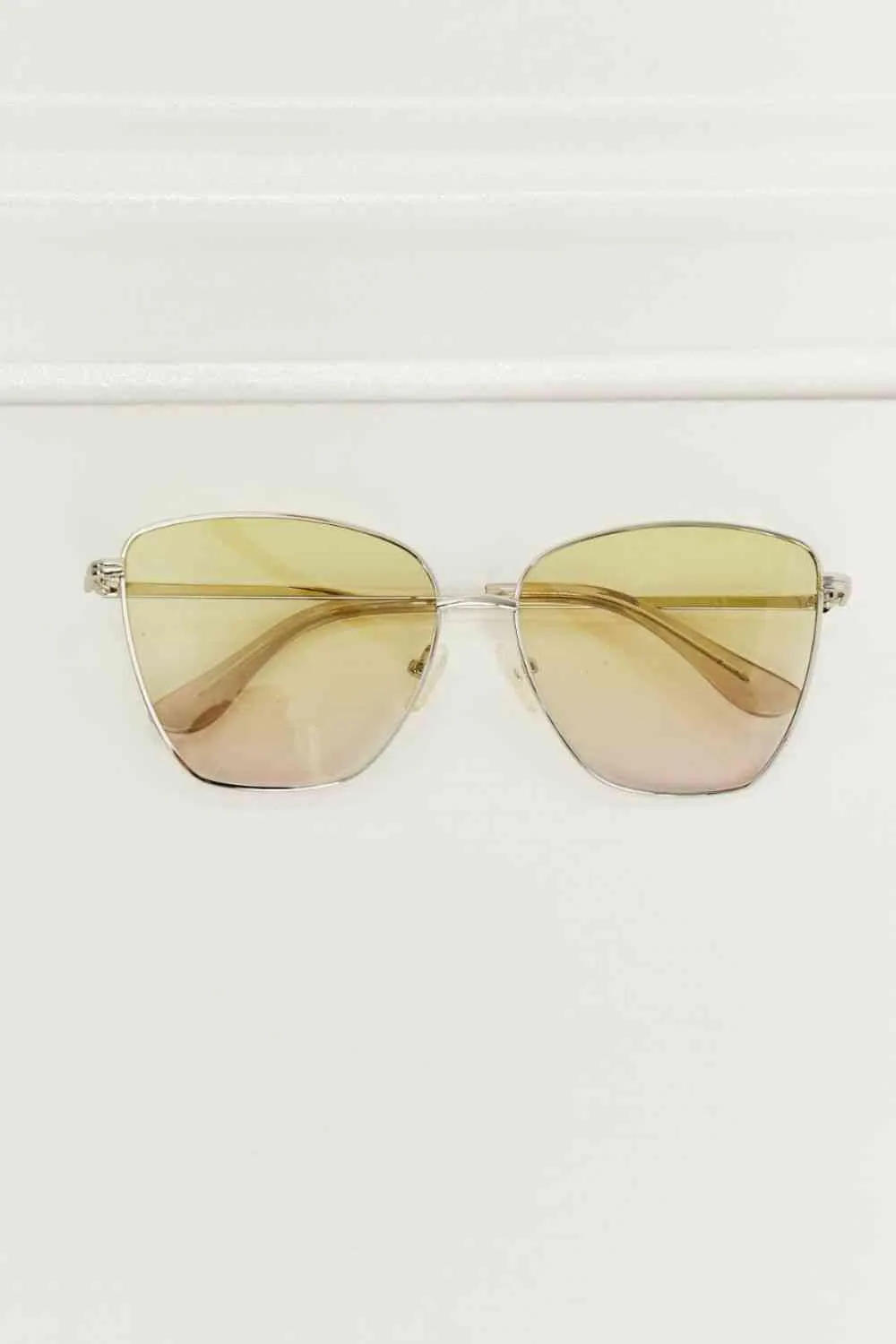 TEEK - Lemon Metal Frame Sunglasses