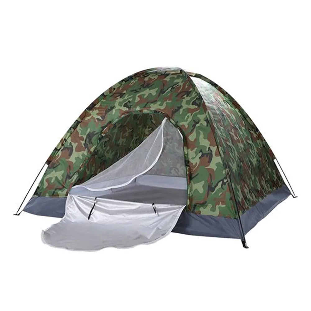 THBOXES Waterproof Camping Tent 3-4 Person Tents Camouflage