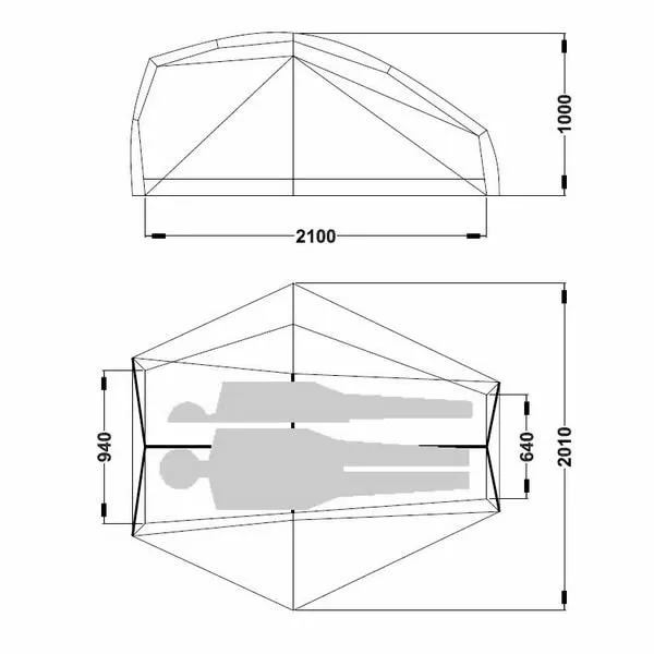 Wilderness Equipment Space (Winter) 1 Person Tent