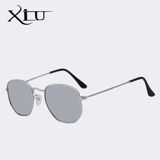 Xiu Brand Men's Polarized Sunglasses Mirror Smoke Black Brown