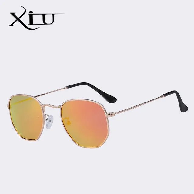 Xiu Brand Men's Polarized Sunglasses Mirror Smoke Black Brown