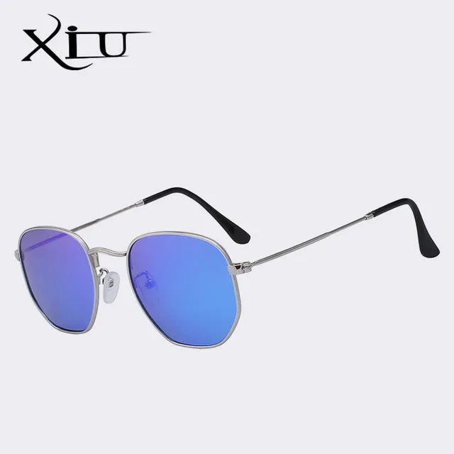 Xiu Brand Men's Polarized Sunglasses Mirror Smoke Black Brown